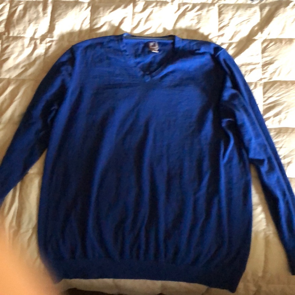 Blue sweater